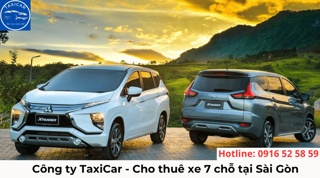 TaxiCar - Công ty cho thuê xe 7 chỗ tại Sài Gòn uy tín giá rẻ
