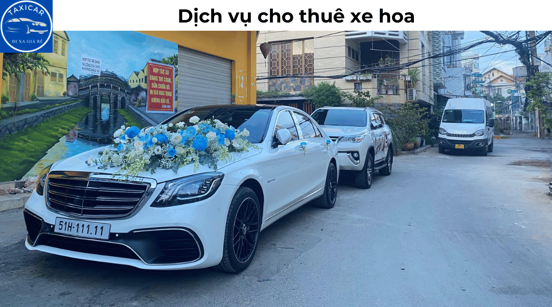 Dịch vụ cho thuê xe hoa từ 4-7-16-29-45 chỗ